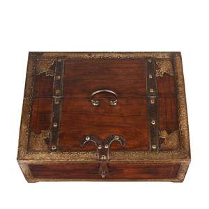 Functional Pafu Ramadan Mubarak Home Decor Islamic Gift Eid Decoration Eid Sign Eid <b>Wooden</b> <b>Crate</b> Gift Boxes - Product Image 1