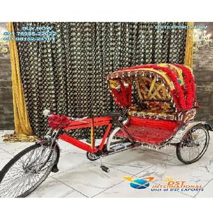 Bollywood Boda Novia Entrada Rickshaw Mejor Novia y Novio Sesión DE FOTOS Rickshaw Increíble Entrada nupcial en Wedding HallUSA - Product Image 1