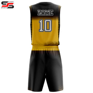 เสื้อบาสเก็ตบอลสำหรับเยาวชนเสื้อบาสเก็ตบอลพิมพ์ซับลิเมชันตามสั่งราคาไม่แพง - Product Image 2