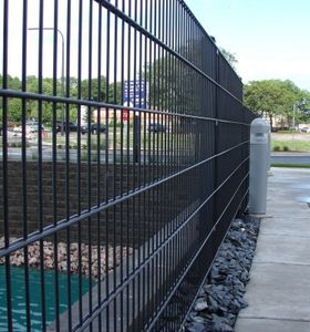 Panneaux de clôture à double fil horizontal |   Maille de soutien structurel |   Acier inoxydable 304/316L |   Clôture de jardin en <span class=keywords><strong>grillage</strong></span> pré-soudé - Product Image 4