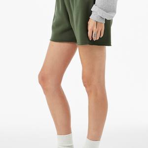 Pantalones cortos de jogging de algodón alto para mujer, pantalones cortos de sudor Premium transpirables cómodos, fábrica al por mayor, diseño personalizado, estilo informal - Product Image 2