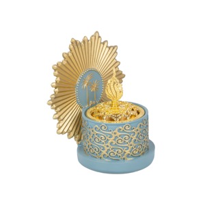 Diffuseur de brûleur d'encens en céramique et métal écologique fait à la main de superbe qualité avec aromathérapie - Product Image 6