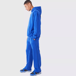 Pantalon évasé à capuche avec logo personnalisé pour hommes, pantalons de survêtement, ensembles de jogging pour la saison d'hiver, pantalons cargo, survêtements - Product Image 1