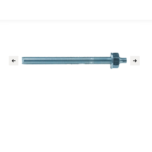 Boîte de 10 pièces de tiges d'ancrage filetées FTR 1/2\" X 6-1/2\" - Product Image 1