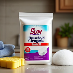SUN Dishwasher <b>Tablets</b> Classic 100 Pack Household Cleaning Tools - Product Image 3