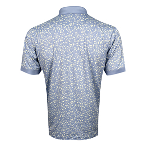 Chemises de golf personnalisées exclusives à séchage rapide en polyester/coton, service OEM, design brodé sur le devant, coupe classique, tricotées pour hommes - Product Image 2