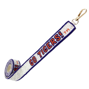 Geaux Tigers Beaded Crossbody <b>Purse</b> Strap for Tote Bags and Clutch Hot Selling Straps From India with Customization - Product Image 3