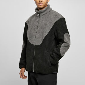 Custom Design <b>Sherpa</b> Fleece <b>Men's</b> <b>Jackets</b> Street Wear Outdoor <b>Man</b> <b>Jackets</b> High Manufacturers Fleece <b>Sherpa</b> <b>Jacket</b> For <b>Man</b> - Product Image 6