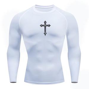 Camisetas Deportivas Cristianas para Hombre, 100% Algodón, Corte Regular, Protección UV, para Gimnasio, Entrenamiento, Running, Transpirables y de Secado Rápido - Product Image 2