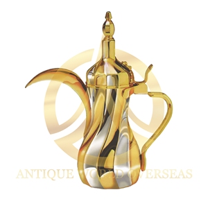 ชุดกาน้ำชาดีไซน์เนอร์แบบแฮนด์เมดคลาสสิกชุดถ้วยชาเป็นมิตรกับสิ่งแวดล้อมสไตล์อาหรับสำหรับกาแฟชามาใหม่ล่าสุดจานวางบนโต๊ะ - Product Image 5