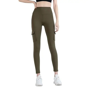 Nuevo Diseño, Pantalones Deportivos con Logo Personalizado, Leggings de Yoga de Cintura Alta para Mujer, Leggings Deportivos Sin Costuras - Product Image 3