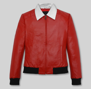 Chaqueta de Cuero para Mujer, Nueva Moda, Resistente al Viento, Chaqueta de Cuero para Hombre y Mujer, Estilos Personalizados, Chaqueta de Cuero Charlotte Burnt Multiple 2006 - Product Image 5