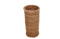 Nouveau panier de rangement rond en jonc de mer fait main, écologique, 50x40x30cm, fabriqué au Bangladesh