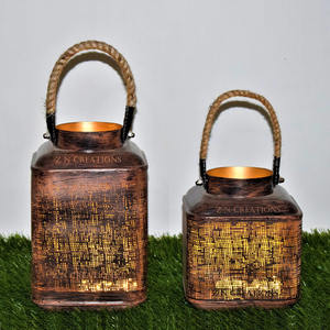 Linterna de luz nocturna de Navidad de Metal personalizada con portavelas para escritorio y uso doméstico velas perfumadas decorativas hechas a mano - Product Image 1