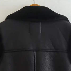 Chaleco de mujer de alta calidad fabricante personalizado 100% Forro de algodón carcasa de cuero genuino Vintage de talla grande bajo MOQ 100 piezas - Product Image 4