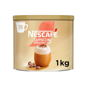 NESCAFÉ Cappuccino Sabor Sin Azúcar Café Instantáneo Lata de 1 kg - Product Image 1