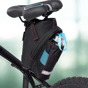 Bolsa de lona hecha a mano para bicicleta, bolsa personalizada portátil hecha en fábrica con texto personalizado/logotipo para acampar al aire libre durante todo el año - Product Image 6