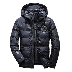 Veste de ski et de snowboard pour homme en gros, taille plus, hiver, fermeture éclair, coupe-vent, respirante, à capuche, anti-UV - Product Image 5