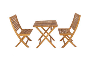 Ensemble de bistrot Garnitura conçu avec une table et des chaises compactes, sièges confortables et utilisation pratique pour les espaces intérieurs et extérieurs - Product Image 3