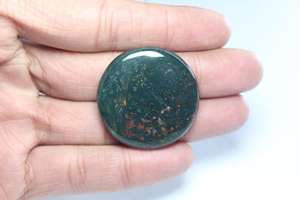 Quantité impressionnante pierre de sang pierre précieuse pierre de sang naturelle Cabochon pierre en vrac pour la fabrication de bijoux artisanat pierre de sang Wow gemmes - Product Image 4
