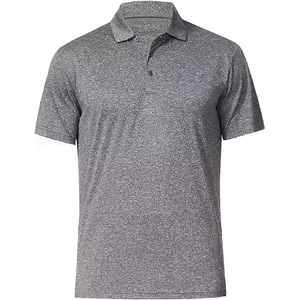 Vêtements d'été de haute qualité avec motif imprimé 100% coton à séchage rapide broderie LOGO Polo de golf pour hommes - Product Image 4