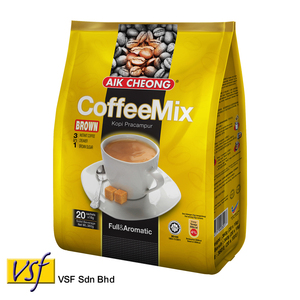 Aik Cheong Coffee Mix Instant Coffee with Brown Sugar 18g X 20s X 24 Pkts Halal Instant Coffee Made in Malaysia - Product Image 6
