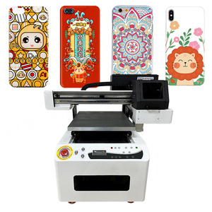 Imprimante à plat UV Bheng 4050, machine à jet d'encre 220v entièrement automatique CMYK blanc vernis pour coques de téléphone, tasses, acrylique, verre - Product Image 3
