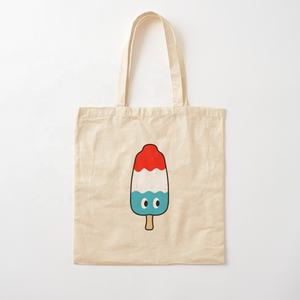 Bolsa de compras de algodón ecológica para promoción, bolsa de algodón orgánico con estampado de logotipo personalizado - Product Image 3