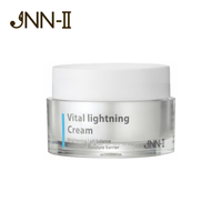 Crema Facial JNN-II Vital Lightning 30g, Personalizable OEM/ODM, Antienvejecimiento, Blanqueadora, Reafirmante, Hidratante, Para Todo Tipo de Piel, Sin Perfume