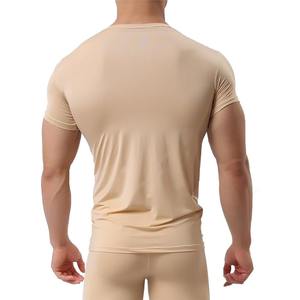 Direct Manufacturer Supply High Quality <b>Compression</b> T-Shirts for <b>Men</b> Short Sleeve Performance <b>Tops</b> - Product Image 4
