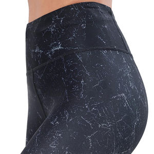 Sublimated <b>Leggings</b> for Ladies Full Length Wholesale Polyester Spandex Made OEM Fitness Wear <b>Leggings</b> for Adults - Product Image 6