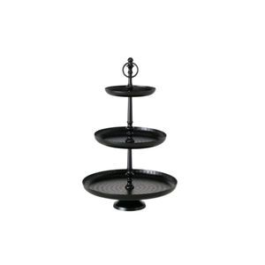Attractive Design Black 3 Tier Metal <b>Cake</b> Stand Cupcake Display Tabletop Serving Stand For <b>Wedding</b> Party And Home Decoration - Product Image 3