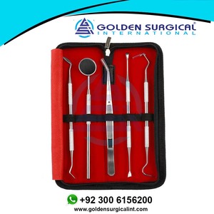 Kit de Higiene Bucal Dental, Raspador de Sarro, Palillo de Dientes, Instrumentos de Espejo Bucal |   Instrumentos Dentales para Limpieza Quirúrgica - Product Image 2