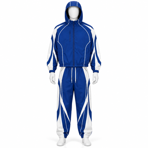 Dernier modèle de survêtement coupe-vent respirant et personnalisé pour homme, coupe régulière, écologique, imperméable, coupe-vent, service OEM - Product Image 3