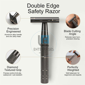 Private Label High Quality Stainless Steel Safety Razors Pakistan Made Latest Style - Product Image 3