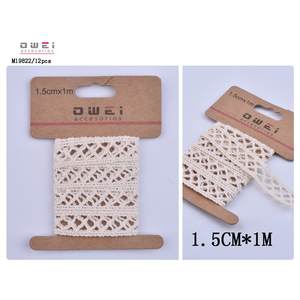 Ruban de coton décoratif 12u/c pour les garnitures - Product Image 1