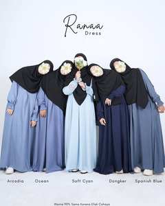 ABAYA CASUAL MÁS VENDIDA, TELAS DE RAYÓN TRANSPIRABLES, DISPONIBLE EN MUCHOS COLORES - Product Image 1