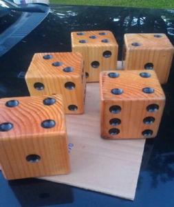 Cubes en bois 2024 conceptions vie durable écologique stylo dés cubes en bois trou Puzzle Cube - Product Image 6