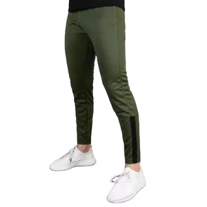Pantalones de chándal de gimnasio para hombre personalizados hechos en Pakistán, tela Oxford recta, 100% poliéster, ropa de calle informal con cordón - Product Image 2