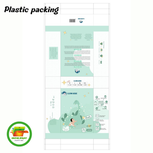 Sacs à fond carré en plastique PE imprimés et personnalisés de haute qualité fournisseur OEM vietnamien durable pour l'emballage de mouchoirs en papier - Product Image 2