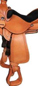 Selle Western en cuir de qualité supérieure de haute qualité pour selles de course de chevaux - Product Image 2