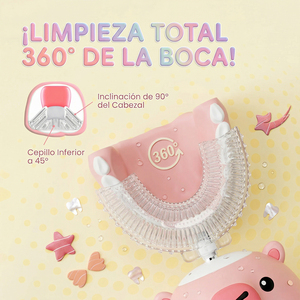 Spazzolino Elettrico Automatico per Bambini Capybara con 2 Testine a Forma di U, Morbido, Alimentazione USB Tipo-C, LED - Product Image 3