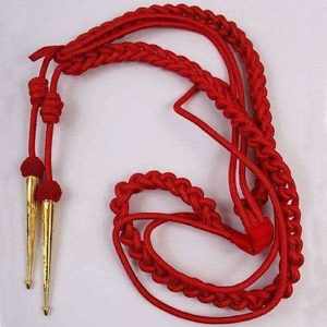 Puntas de Aiguillette Hechas en Pakistán, Accesorios Personalizados para Uniformes, Cordones para Hombros, Cordón Trenzado para Hombros - Product Image 2