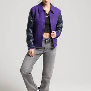 Casual Outwear Letterman Jacket Windproof Wholesale Letterman Jacket Hot Sale Letterman Jacket - Product Image 3