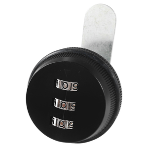 Cerradura duradera para muebles de cromo y zinc para quioscos, pila de carga y estación de casilleros, estilo de diseño moderno para gimnasio escolar y Hotel ABA - Product Image 1