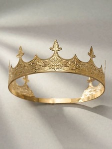 Couronne de Noël en métal de qualité supérieure décor de table pièce maîtresse de célébration de vacances élégante - Product Image 2