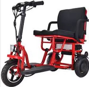 รถสามล้อไฟฟ้าพับได้ OGE 72V 700W มอเตอร์คู่ แบตเตอรี่ลิเธียม โครงคาร์บอนไฟเบอร์ 24 สปีด 42x22x33 นิ้ว รุ่น MT-FOLD-TRK-700 - Product Image 1