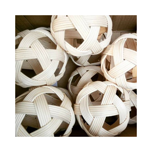 ลูกบอลหวายสำหรับสัตว์เลี้ยงของเล่นสำหรับเคี้ยวของเล่นสำหรับนกแก้ว - Product Image 4