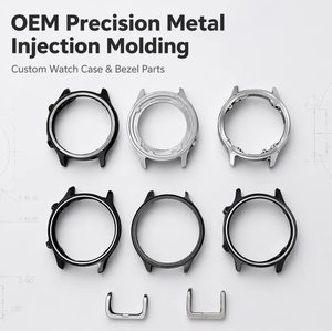 Caja de Reloj, Marco y Bisel para Reloj Inteligente, Piezas Personalizadas de Acero Inoxidable MIM, Moldeo por Inyección de Metal de Precisión OEM - Product Image 1