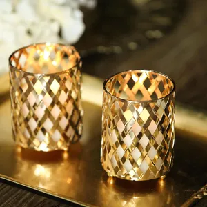Modern Style Metal and Iron Candle <b>Holder</b> for Wedding Christmas Home Table Decoration <b>Candlestick</b> <b>Holders</b> Stand - Product Image 5